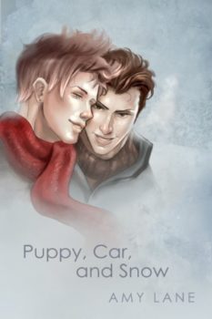 Puppy, Car, and Snow